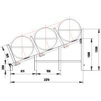 Beşik/Cradle SOLAS OCEANO için 2-sıra,30-35(A)