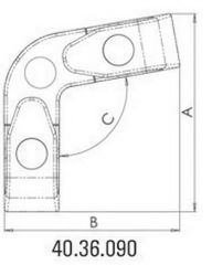 Köşe kurtağzı 120 140 124 56