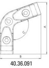 Köşe kurtağzı 120 152 120 56