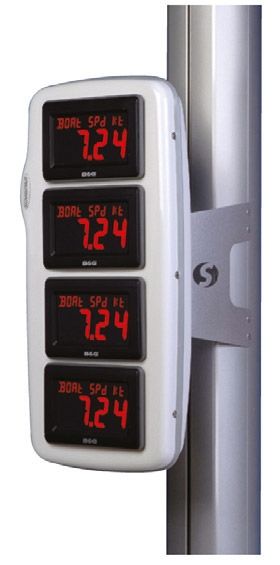 Scanstrut Satcom anten braketleri SPM-4i-S Gümüş ABS 4