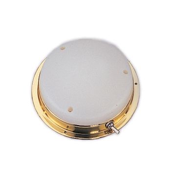 Tavan lambası. Ø100mm. Beyaz lensli. 12V/5W.