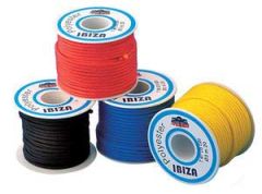 Polyester örgü halat.  2 130 Sarı 30 mt