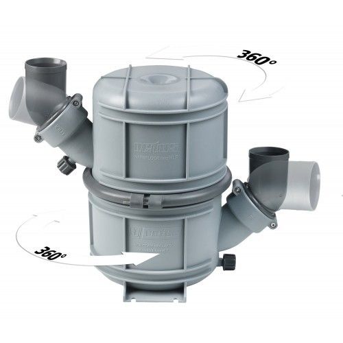 Waterlock. 60, 75 veya 90 mm iç çaplı egzoz hortumlarına uygundur.  NLP75