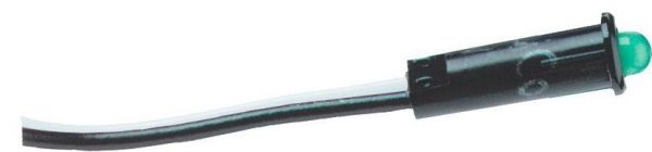 Led, 12-24V/5mA. Yeşil