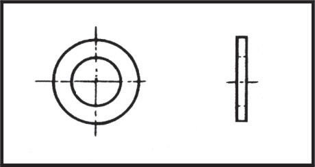 Düz Pul- Rondela O 8 Mm Aısı 316 Dın 125