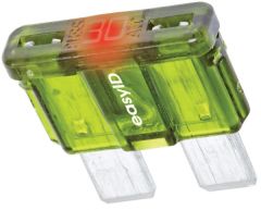 Blue Sea Systems easyID aydınlatmalı ATC® sigortalar. 20A