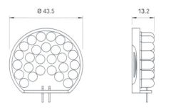 Quick Marine Lighting LED Ampul. Model ZELIG SE.
 Gün Işığı