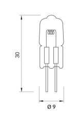 Quick Marine Lighting G4 halojen ampul.  Xenon gazlı.
 12V 5W
