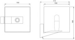 Quick Marine Lighting aplik. Model SHARON 15