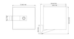 Quick Marine Lighting aplik. Model SHARON 15