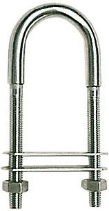 U mapa, paslanmaz çelik. 10 8 65 110