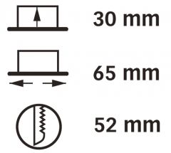 Quick Marine Lighting spot lamba. Model LUCILLE.
Ledli