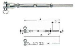 Sıvamalı liftin, AISI 316 paslanmaz çelik. 10 5 235 325