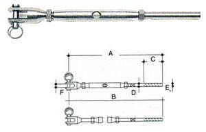 Sıvamalı liftin, AISI 316 paslanmaz çelik. 12 6 320 435