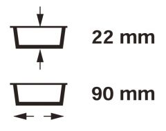 Quick Marine Lighting spot lamba. Model TOM S.
