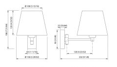 Quick Marine Lighting. Model ISABELLA 15-12