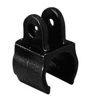 Mounting Clip 10mm for Bim. Top, Ø25mm Tube, Black