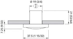 Quick Marine Lighting. Model SHARK Power Led. Kırmızı