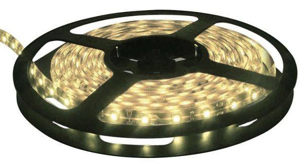Şerit Led. Damla Silikon kaplı. IP66, toz ve su geçirmez Mavi 3528-SMD, 60 LED/m 24V 4.8W/m