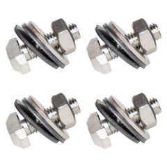 OCEAN Stainless Steel T bolt Screw 4 pcs