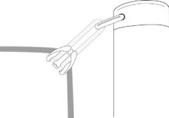 Wichard MXL yumuşak blok Ø 8 mm Ø 3 mm 900 kg 1600 kg