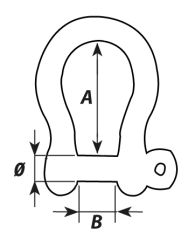 Wichard kendinden kilitli omega kilit. 5 23 10 400