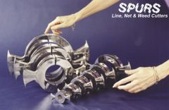 Spurs Halat, ağ ve yosun kesici D 40 mm 98 mm 171 mm