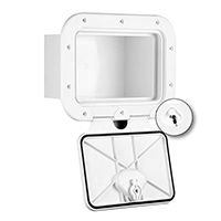 CLASSIC Saklama Hatchi Kilitli, Beyaz, 275x375mm