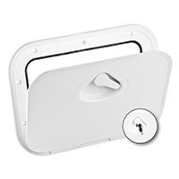 MID LINE HatchKilitli, Beyaz, 278x378mm