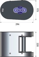 Quick PTR. Baş makarasız 150W 12V 260 kg 100 kg