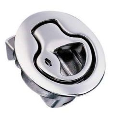 Southco Marine M1  kulplu kilit. Açmak için kulp çekilir, çarparak kilitlenir. Anahtarlı. 7-12mm Paslanmaz çelik