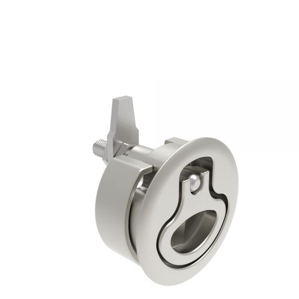 Southco Marine kulplu kilit, paslanmaz çelik. Kilitsiz. 2-12mm