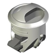 Southco Marine çekmece/dolap kulbu, model Novibra.  Kromaj Kromaj