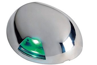 Ledli navigasyon feneri. Güverteye montaj. Sancak feneri