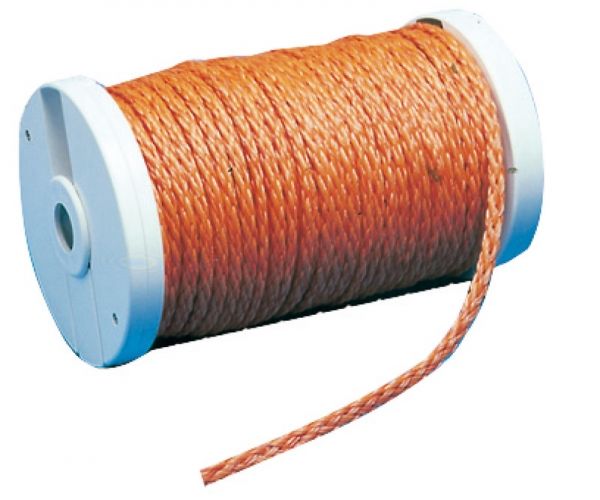 Plastik makara,25/30mm pulpite kolayca monte edilir. Ø180x300mm. 85 metre  8 mm ip sarilabilir.